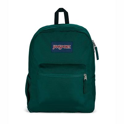 JanSport CROSS TOWN School Backpacks Green | AU_JS170