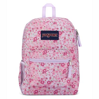 JanSport CROSS TOWN School Backpacks Pink | AU_JS282