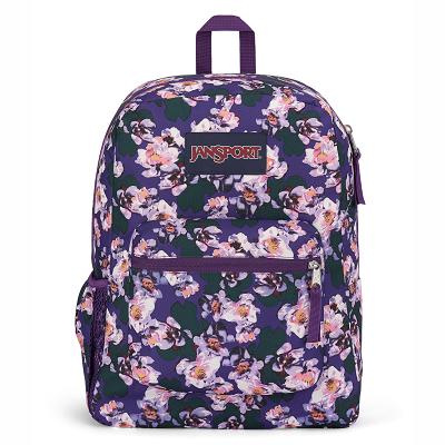 JanSport CROSS TOWN School Backpacks Purple | AU_JS481