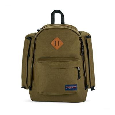 JanSport Field Pack Hiking Backpacks Olive | AU_JS523