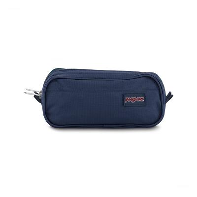 JanSport Large Accessory Pouch Pencil Cases Navy | AU_JS314