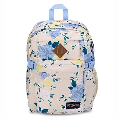 JanSport Main Campus Laptop Backpacks Blue / Yellow | AU_JS109