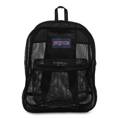 JanSport Mesh Pack School Backpacks Black | AU_JS422