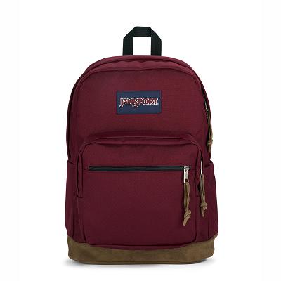 JanSport Right Pack Laptop Backpacks Burgundy | AU_JS271