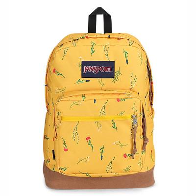 JanSport Right Pack Laptop Backpacks Yellow | AU_JS251