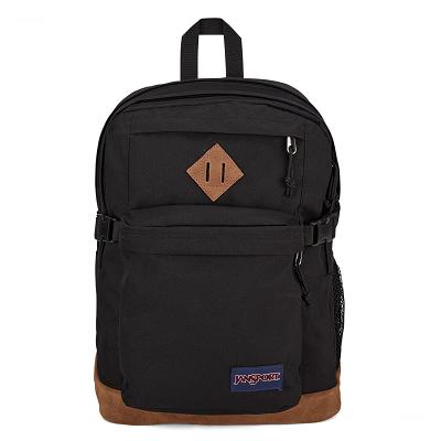 JanSport SUEDE CAMPUS Laptop Backpacks Black | AU_JS079