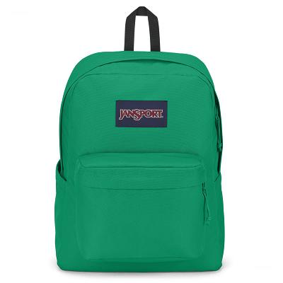 JanSport SuperBreak® Plus Laptop Backpacks Green | AU_JS273