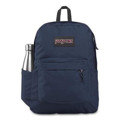 JanSport SuperBreak® Plus Laptop Backpacks Navy | AU_JS341