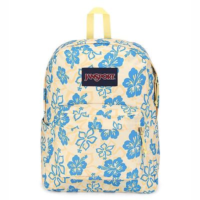 JanSport SuperBreak® School Backpacks Yellow / Blue | AU_JS080