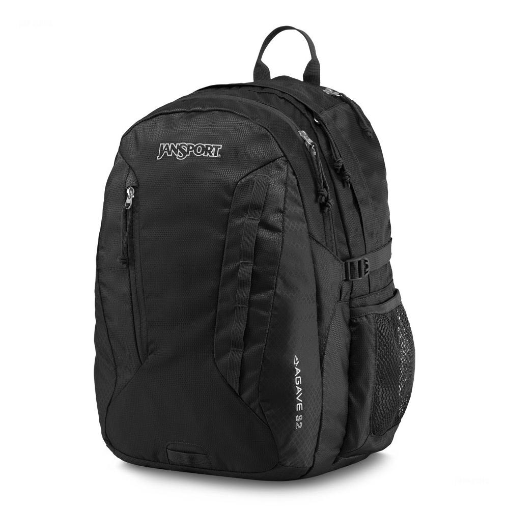 JanSport Agave School Backpacks Black | AU_JS095