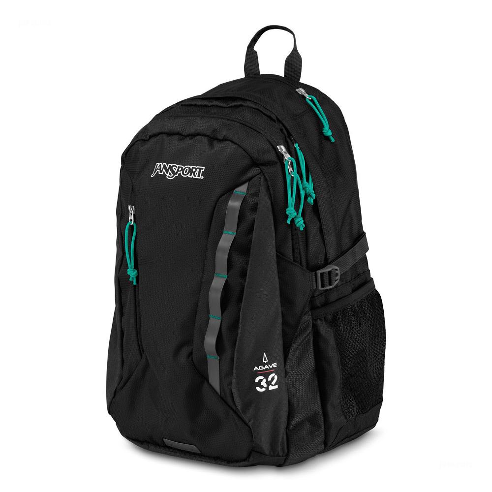 JanSport Agave School Backpacks Black | AU_JS482