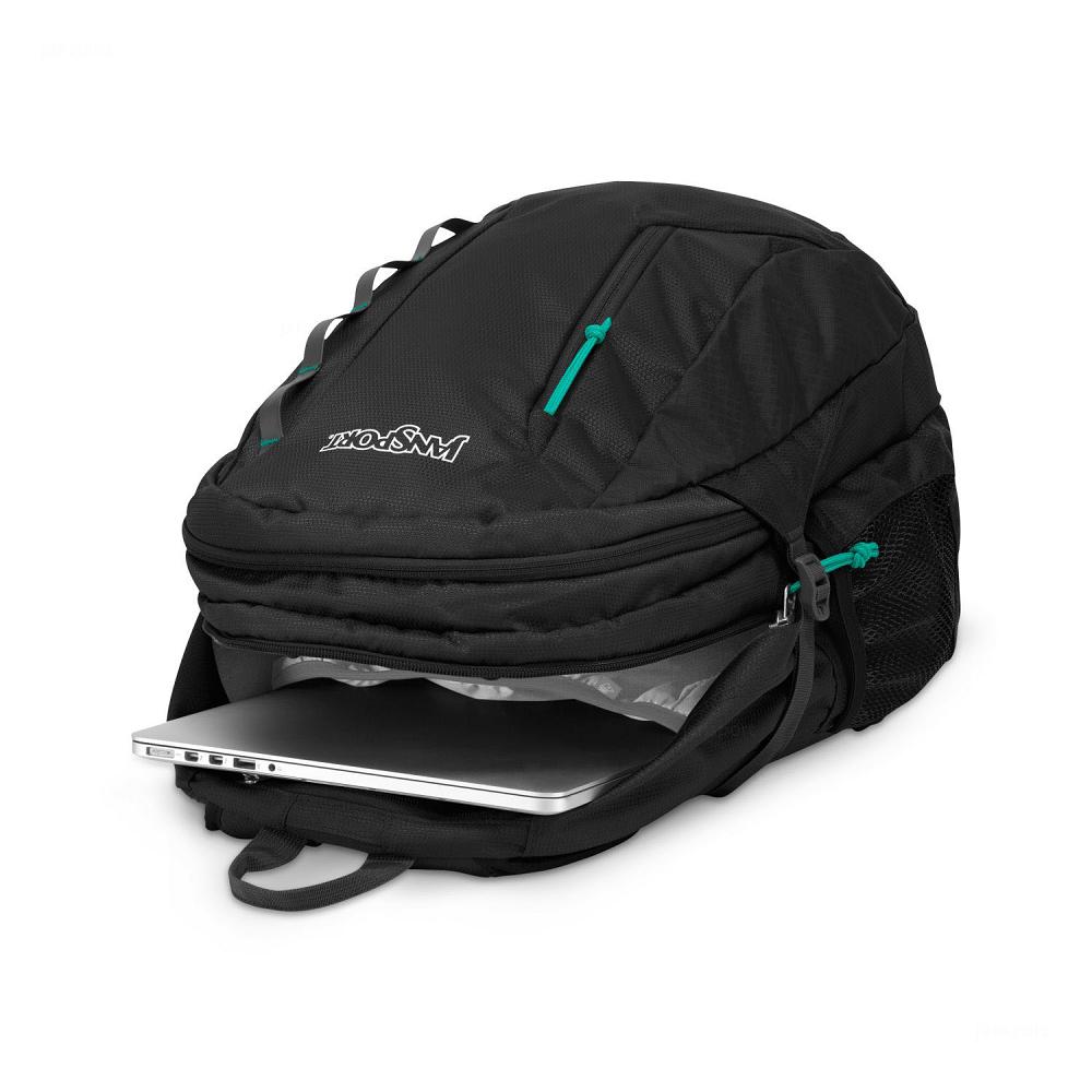 JanSport Agave School Backpacks Black | AU_JS482