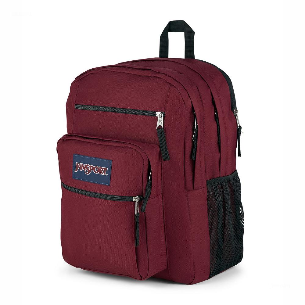 JanSport BIG STUDENT Laptop Backpacks Burgundy | AU_JS344