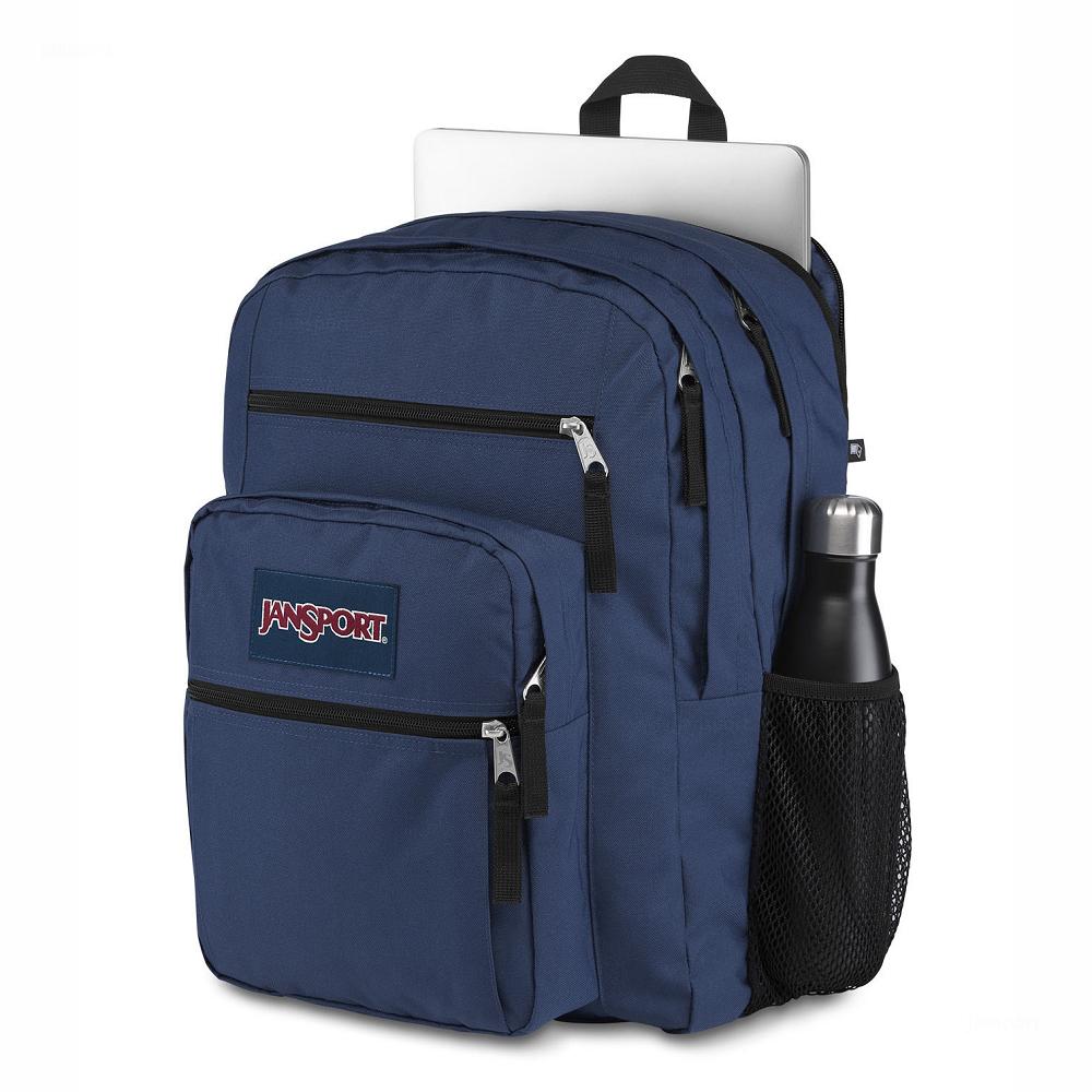 JanSport BIG STUDENT Laptop Backpacks Navy | AU_JS557