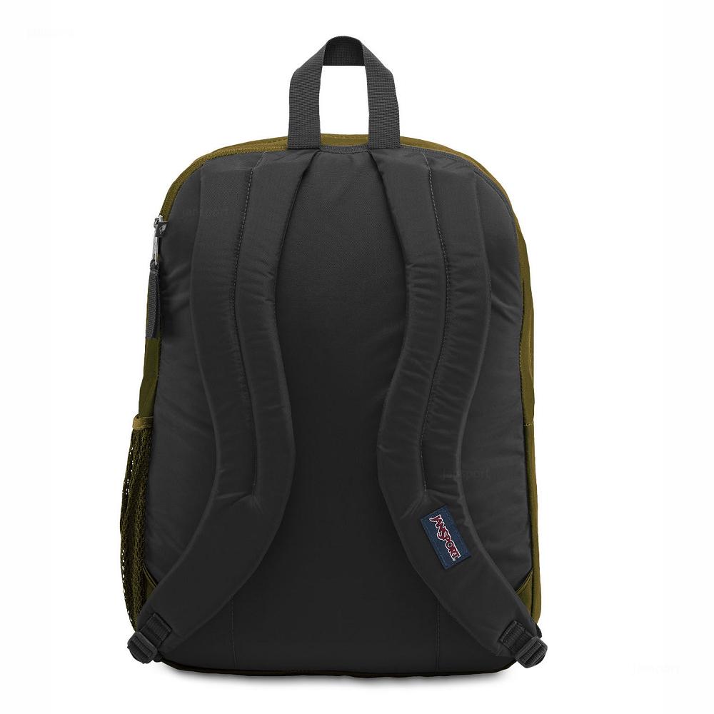 JanSport BIG STUDENT Laptop Backpacks Olive | AU_JS066