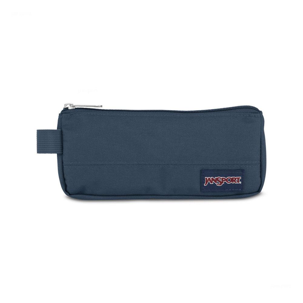 JanSport Basic Accessory Pouch Pencil Cases Navy | AU_JS316