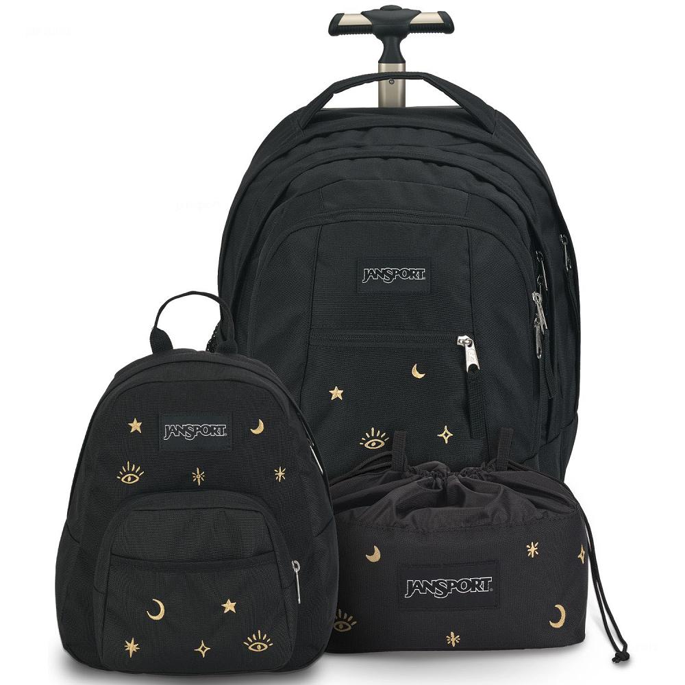 JanSport Bundle School Backpacks Black | AU_JS294