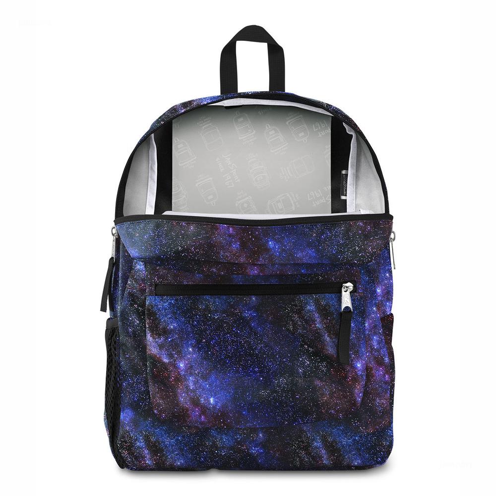 JanSport CROSS TOWN School Backpacks Navy | AU_JS566