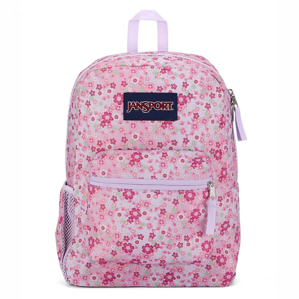 JanSport CROSS TOWN School Backpacks Pink | AU_JS282