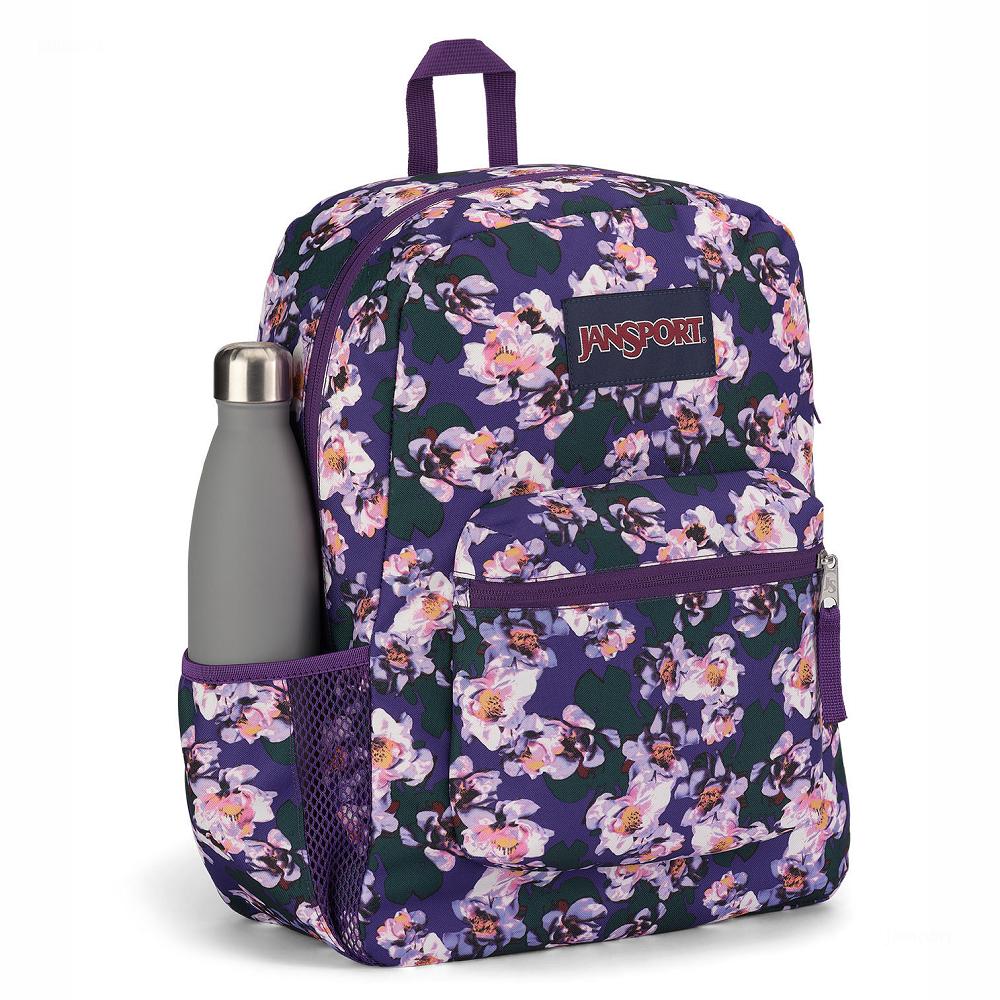 JanSport CROSS TOWN School Backpacks Purple | AU_JS481