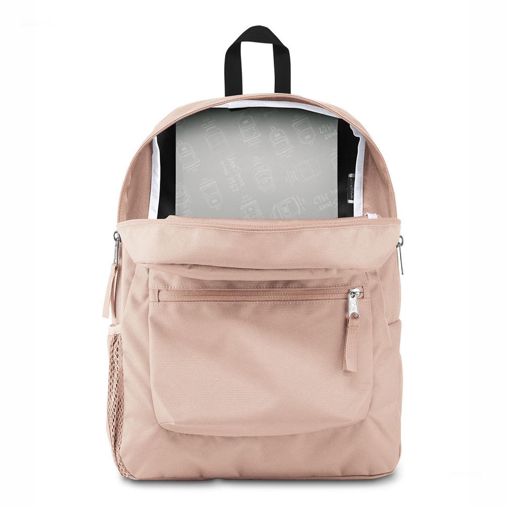 JanSport CROSS TOWN School Backpacks Rose | AU_JS297