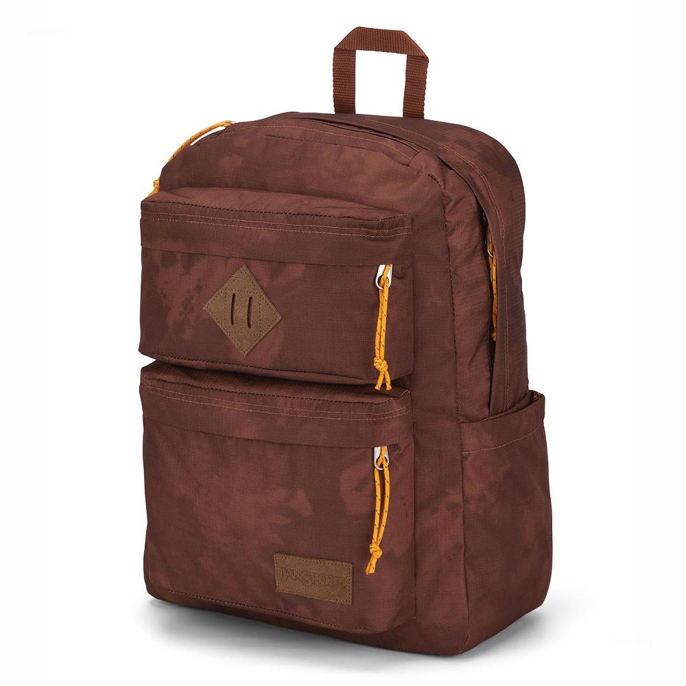 JanSport Double Break Laptop Backpacks Brown | AU_JS180