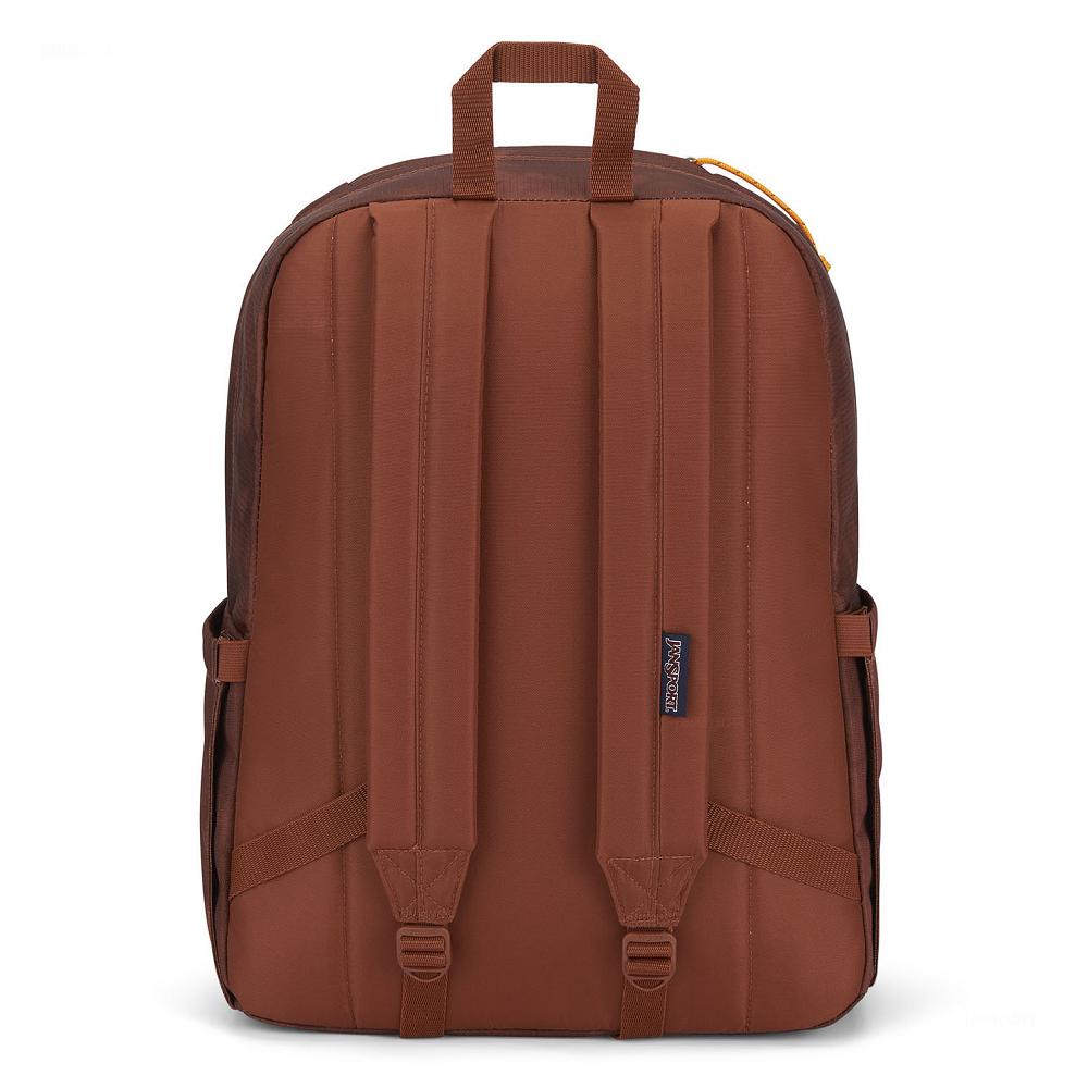 JanSport Double Break Laptop Backpacks Brown | AU_JS180