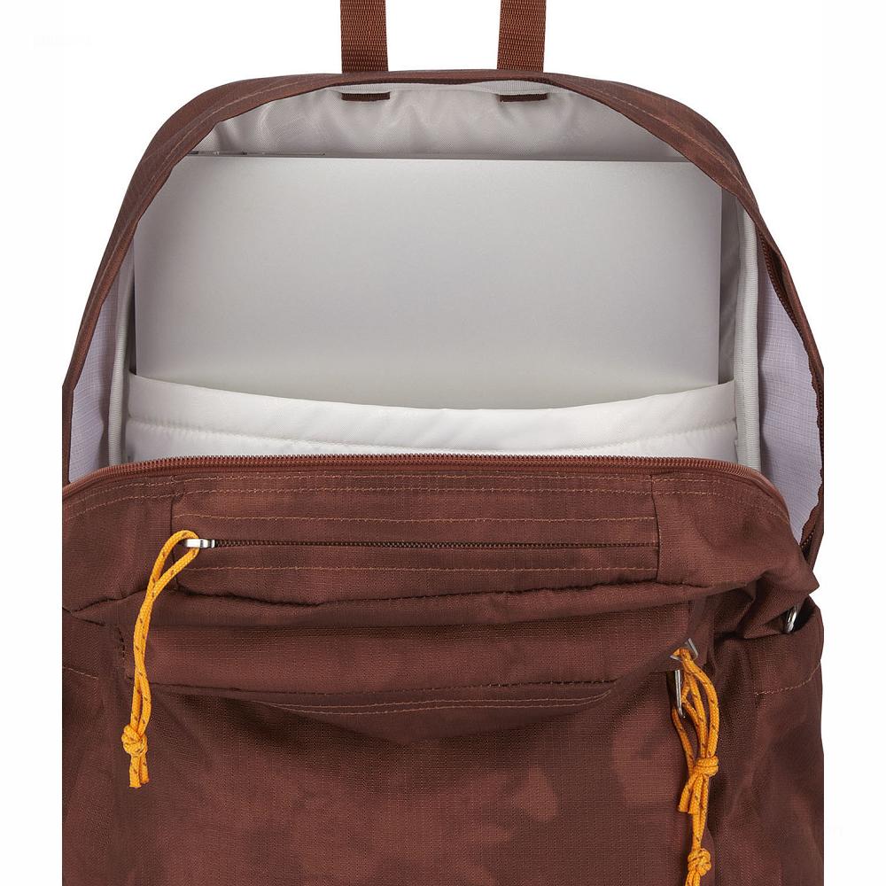 JanSport Double Break Laptop Backpacks Brown | AU_JS180