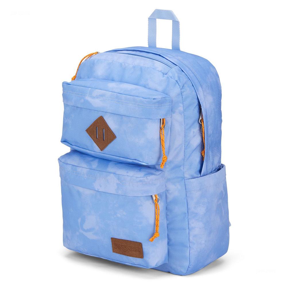 JanSport Double Break Laptop Backpacks Blue | AU_JS286