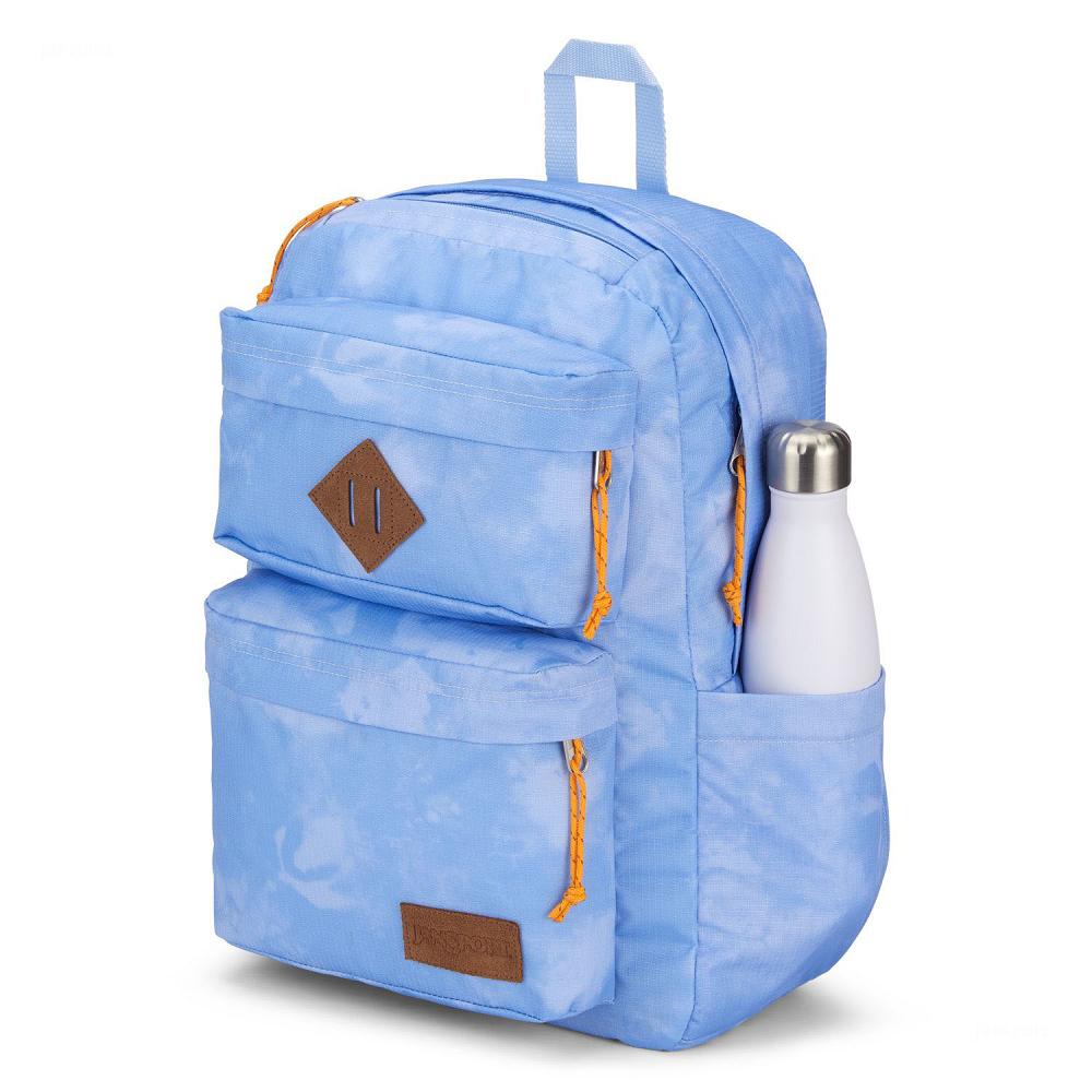 JanSport Double Break Laptop Backpacks Blue | AU_JS286