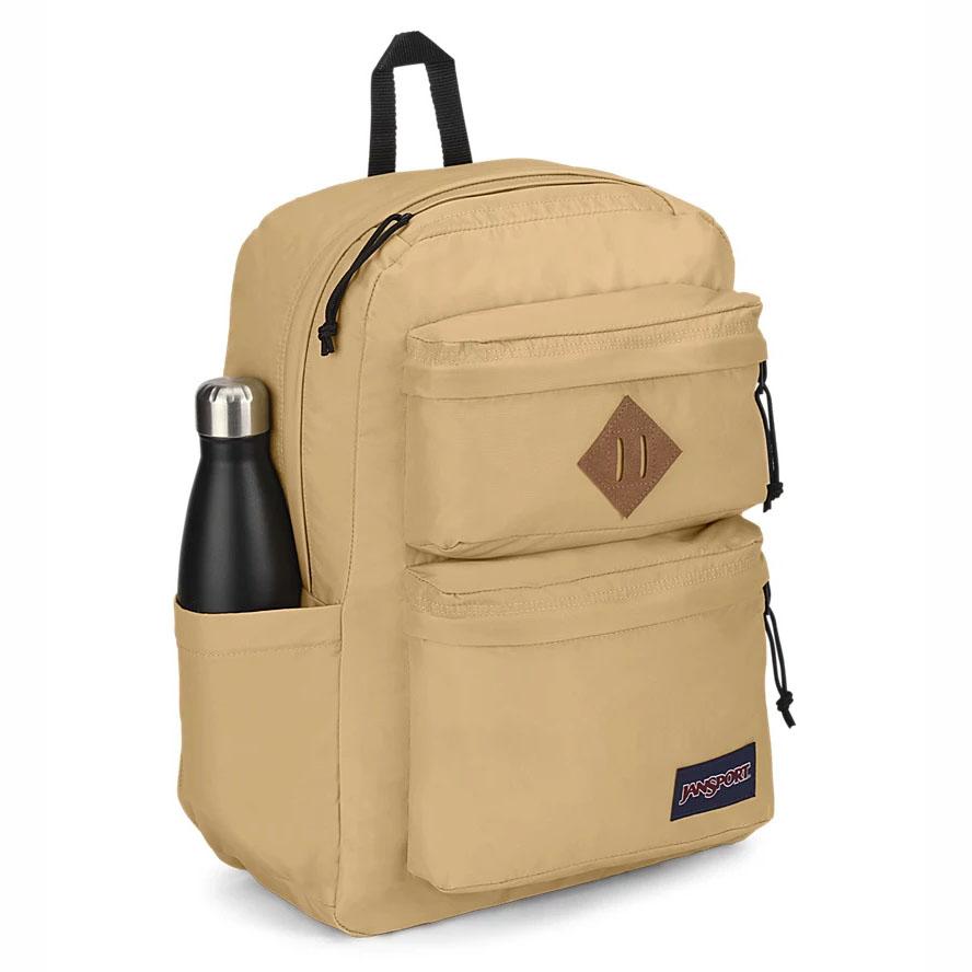 JanSport Double Break Laptop Backpacks Khaki | AU_JS063