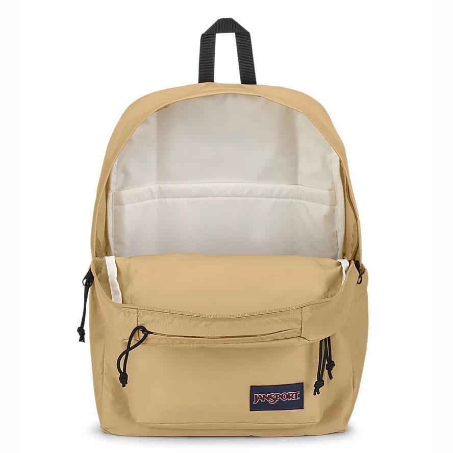 JanSport Double Break Laptop Backpacks Khaki | AU_JS063