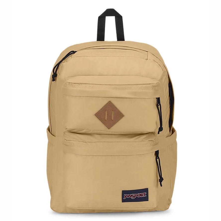 JanSport Double Break Laptop Backpacks Khaki | AU_JS063