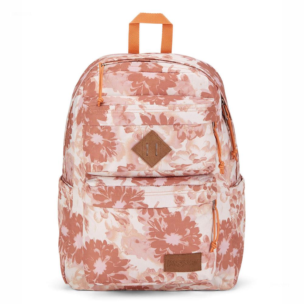 JanSport Double Break Laptop Backpacks Orange | AU_JS103