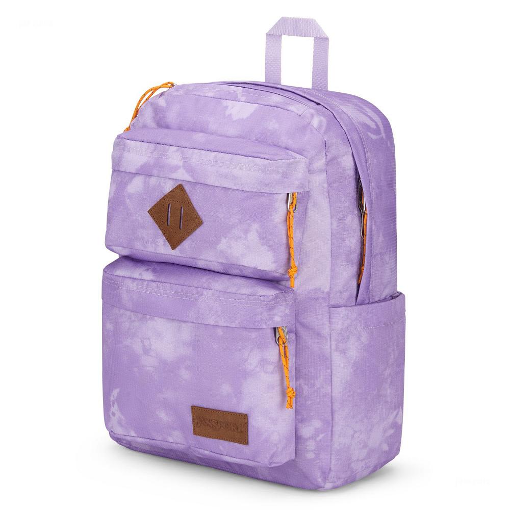 JanSport Double Break Laptop Backpacks Purple | AU_JS19B