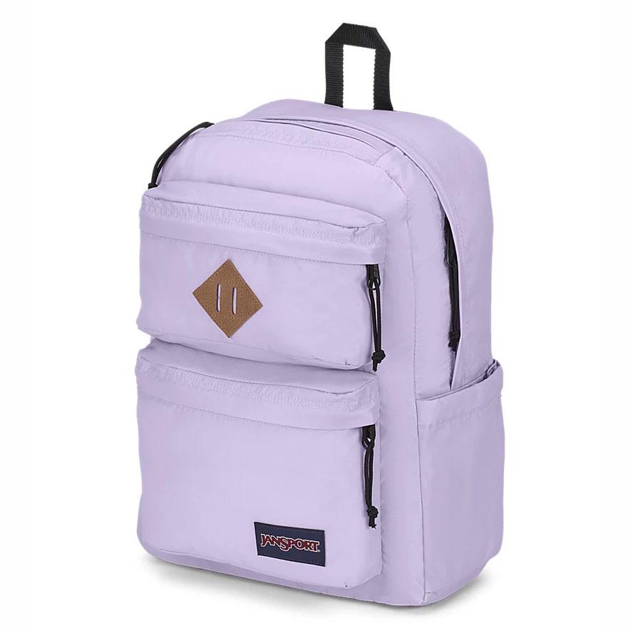 JanSport Double Break Laptop Backpacks Purple | AU_JS437