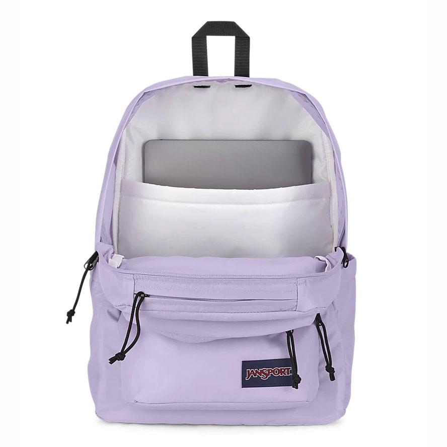 JanSport Double Break Laptop Backpacks Purple | AU_JS437