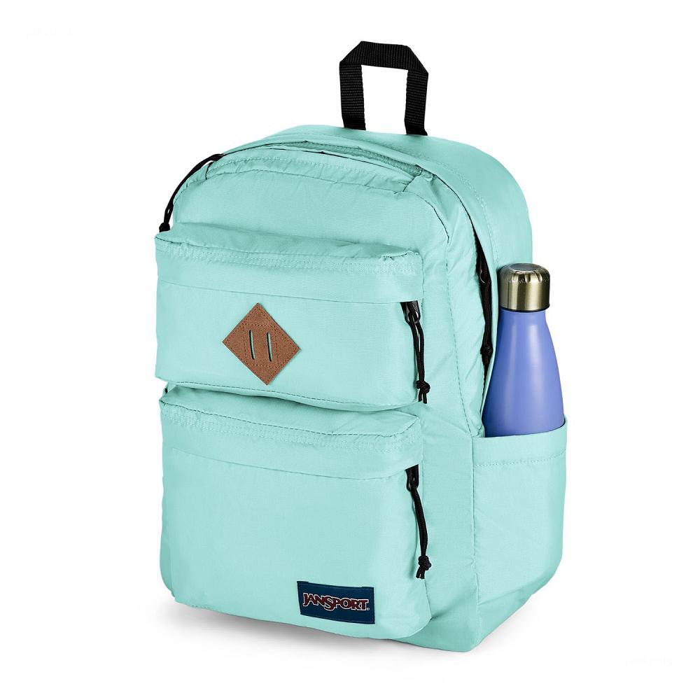 JanSport Double Break Laptop Backpacks Turquoise | AU_JS081