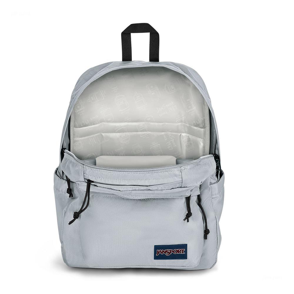 JanSport Double Break School Backpacks Grey | AU_JS277