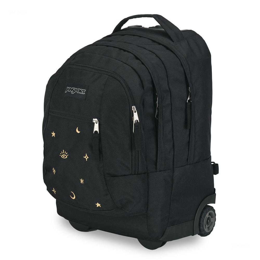 JanSport Driver 8 Rolling Backpack Black | AU_JS561