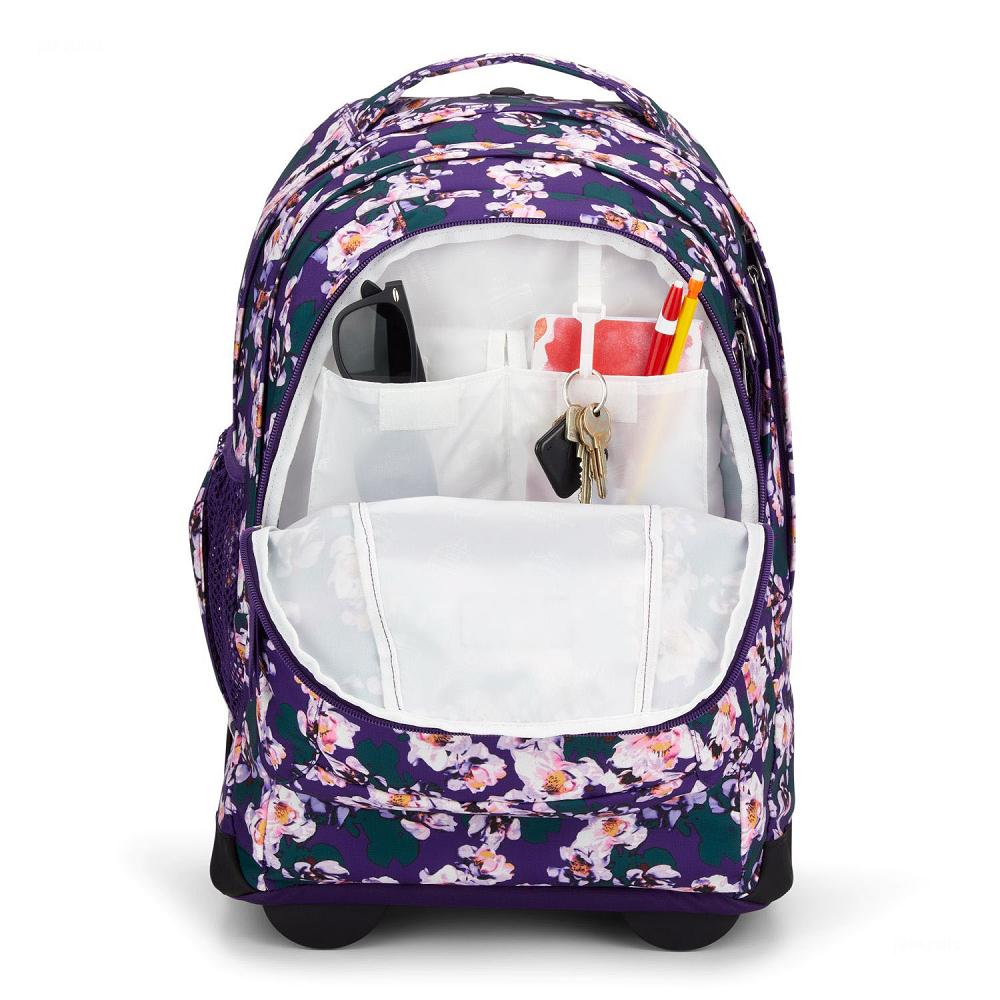 JanSport Driver 8 Rolling Backpack Purple | AU_JS157