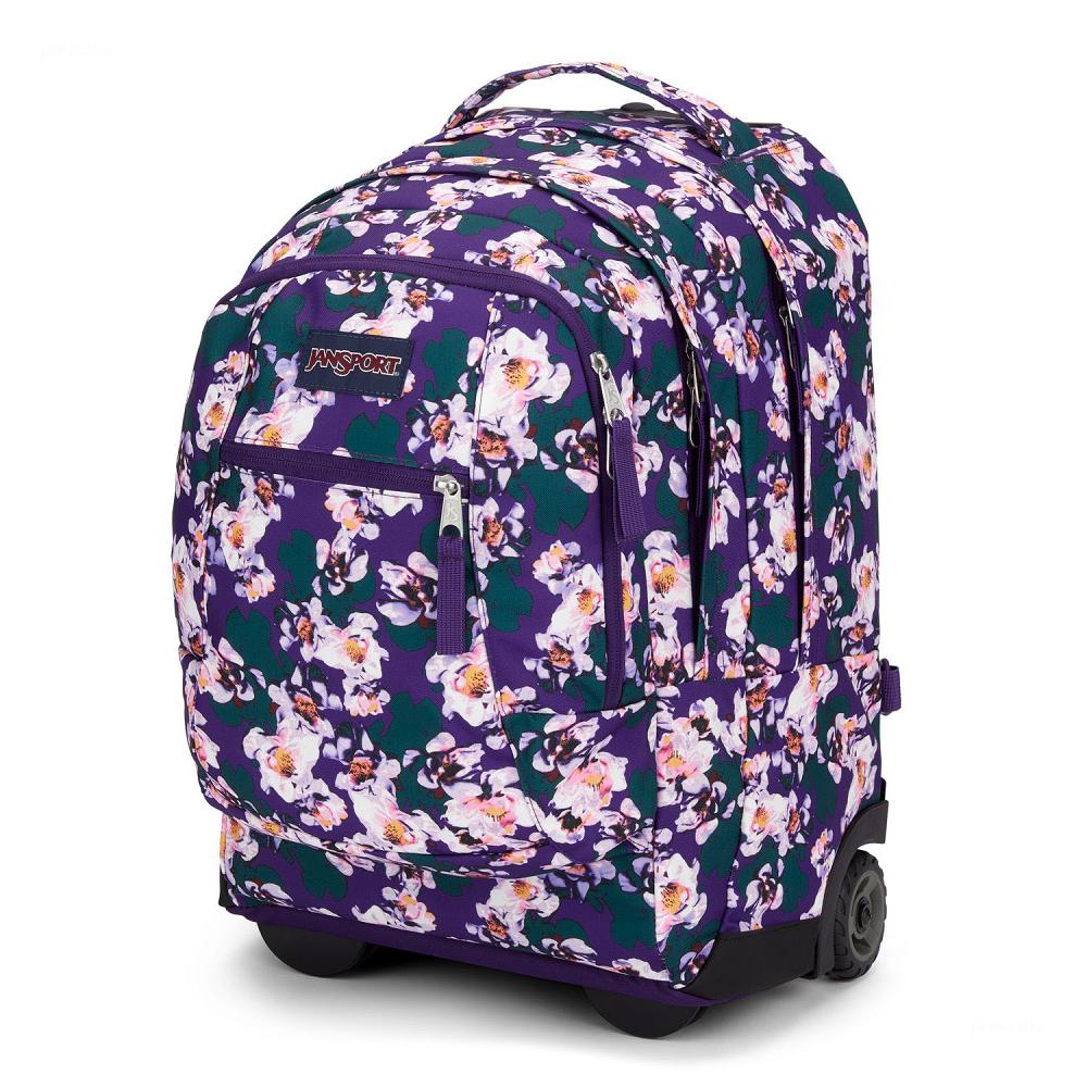 JanSport Driver 8 Rolling Backpack Purple | AU_JS157