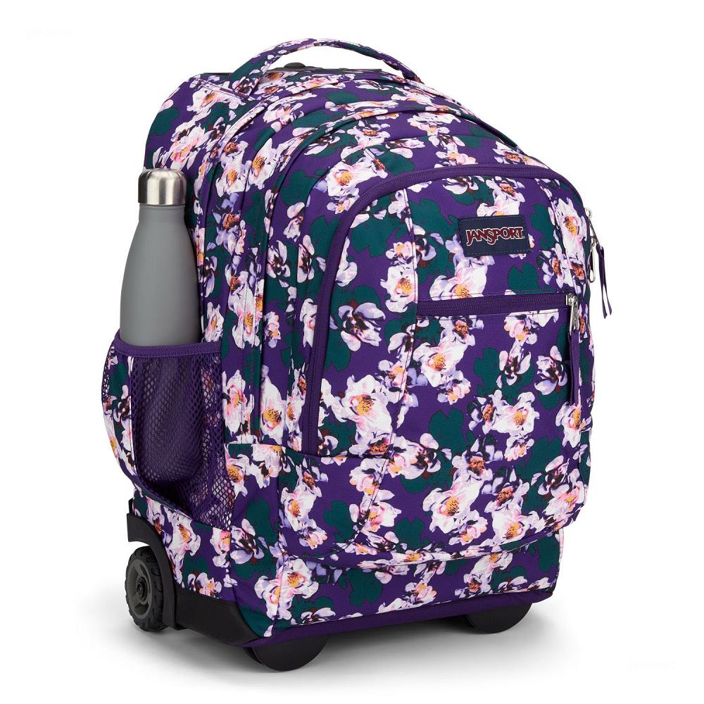 JanSport Driver 8 Rolling Backpack Purple | AU_JS157