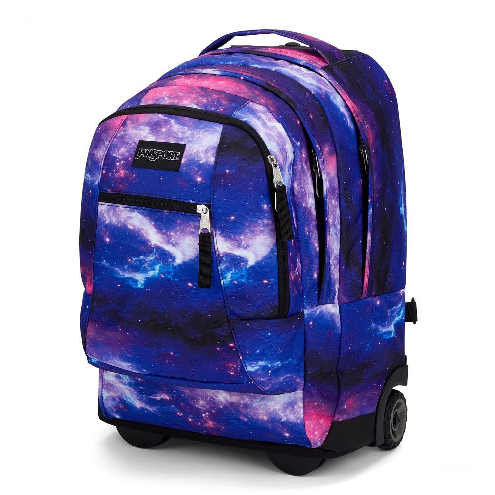 JanSport Driver 8 Rolling Backpack Purple / Blue | AU_JS448