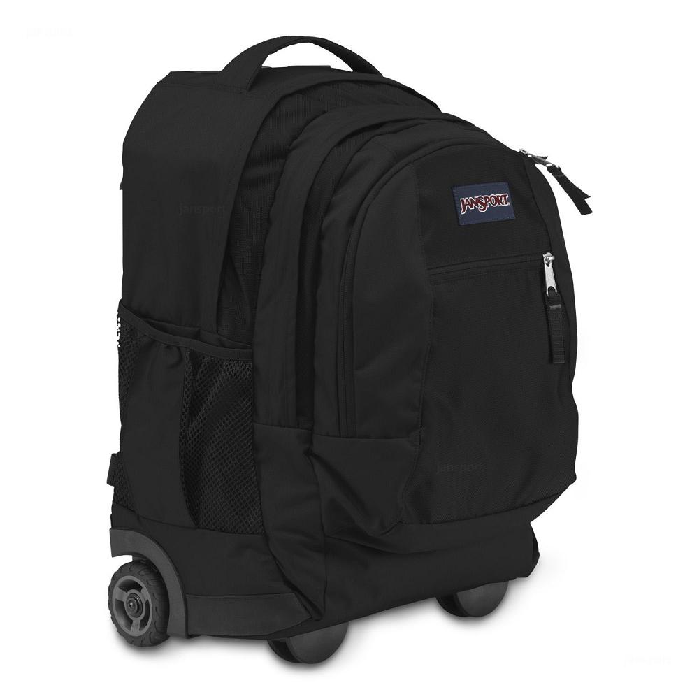 JanSport Driver 8 Rolling Laptop Backpacks Black | AU_JS036