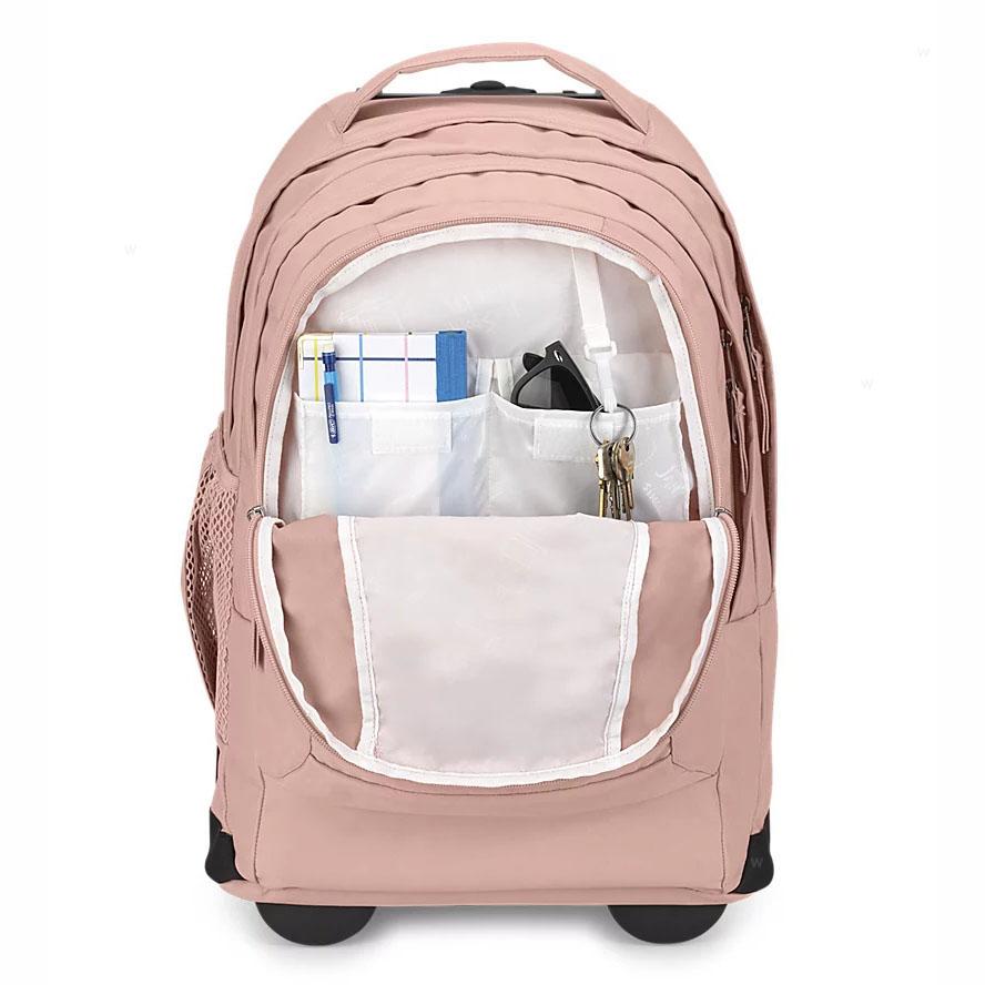 JanSport Driver 8 Rolling Laptop Backpacks Rose | AU_JS13B