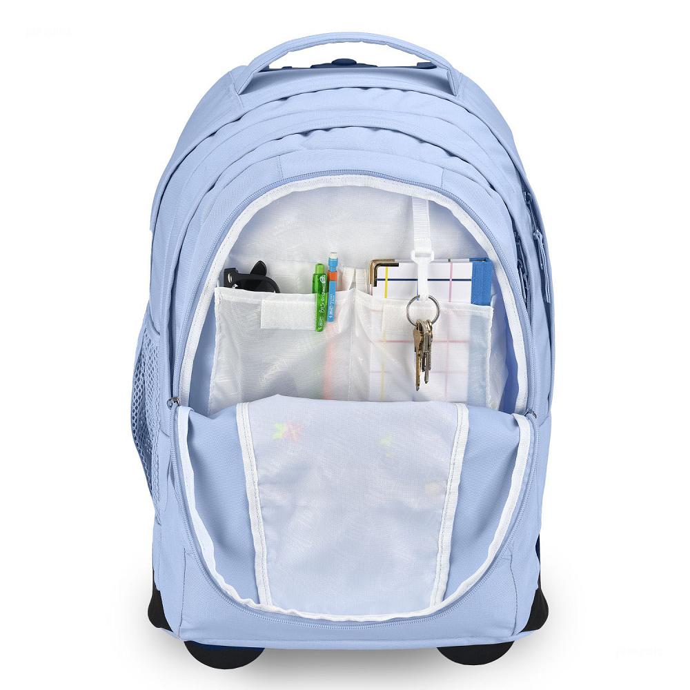 JanSport Driver 8 Rolling Laptop Backpacks Blue | AU_JS405