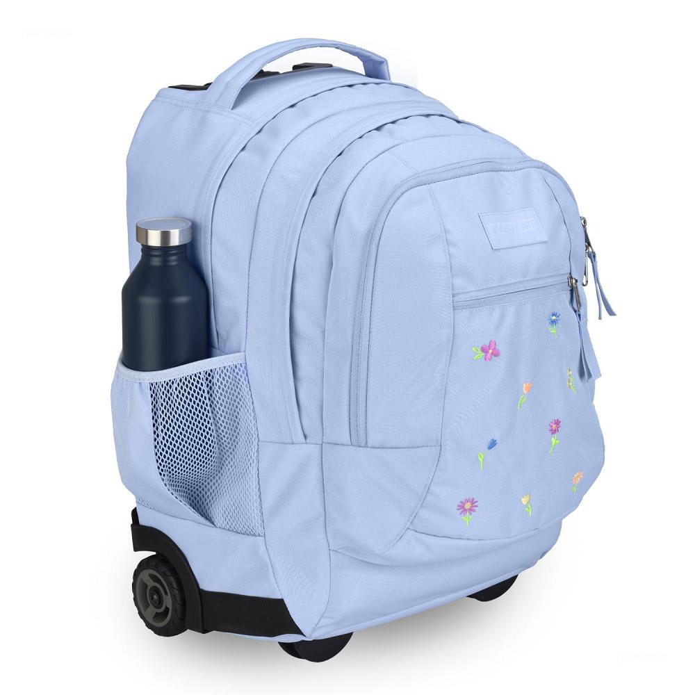 JanSport Driver 8 Rolling Laptop Backpacks Blue | AU_JS405