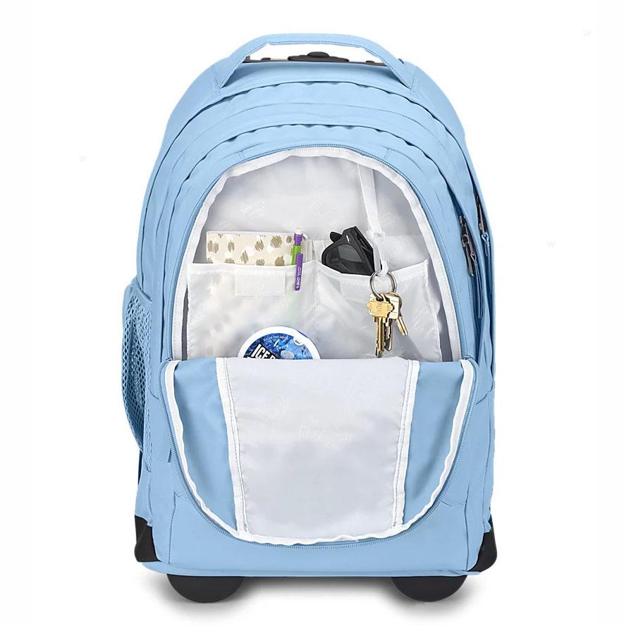 JanSport Driver 8 Rolling Laptop Backpacks Blue | AU_JS425