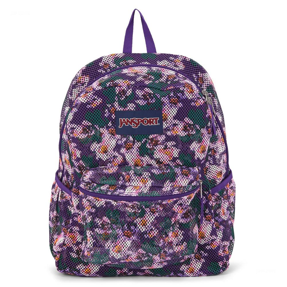 JanSport ECO MESH PACK School Backpacks Purple | AU_JS591